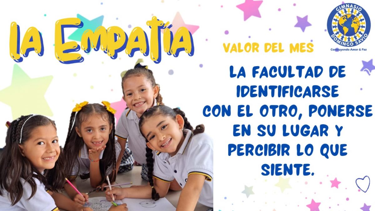 VALOR DEL MES: ABRIL – Gimnasio Domingo Savio